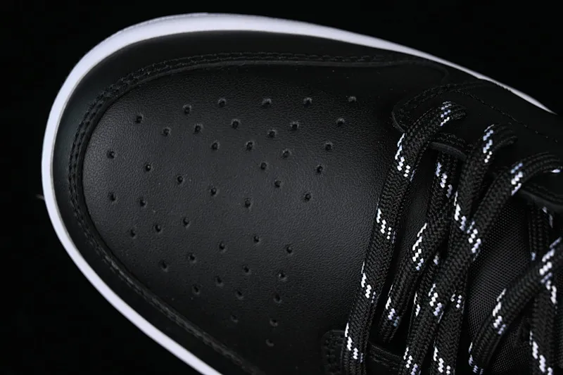 All categories Air Jordan Jordan series basketball shoes Air Jordan 1 Low Air Jordan 1 Low AJ1 Joe 1 all black burst pattern low-top cultural casual sneakers FB9907-001